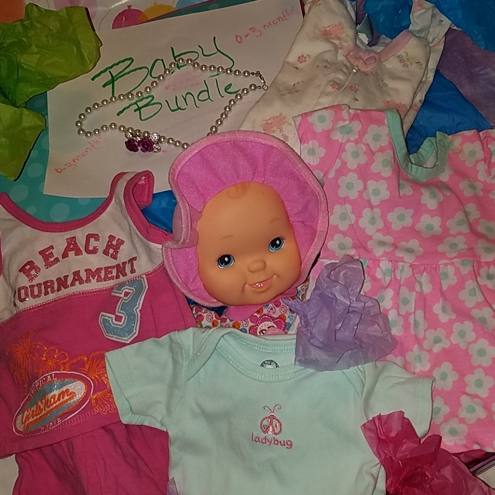 GIFT BOX INCLUD 0 -3months , 3-9months Baby Bundle